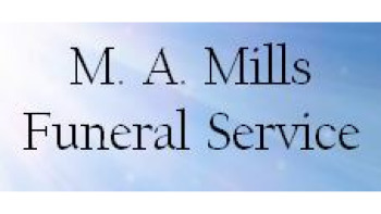 Logo for M. A. Mills  Funeral Service