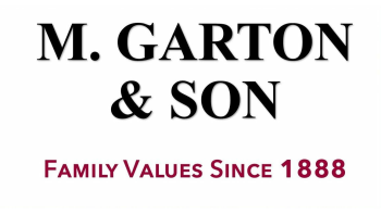 Logo for M. Garton & Son Limited.