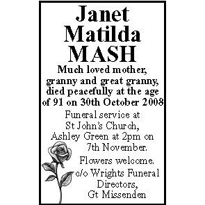 Photo of MATILDA Janet