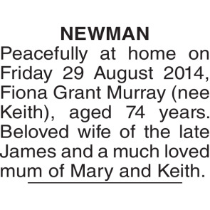 Photo of FIONA NEWMAN