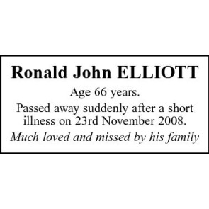Photo of JOHN ELLIOTT Ronald