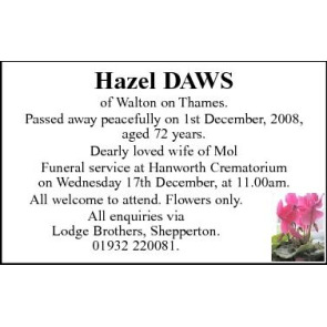 Photo of Hazel