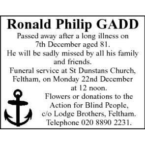 Photo of PHILIP Ronald