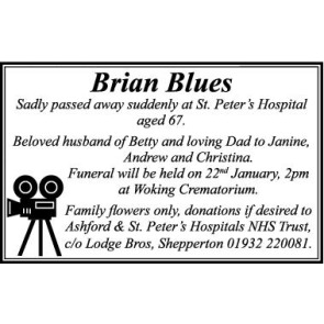 Notice Gallery for Brian