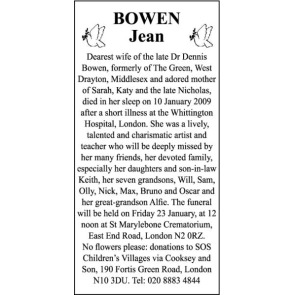 Photo of BOWENJean