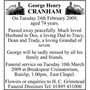 Notice Gallery for HENRY George