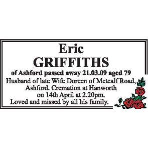 Notice Gallery for Eric