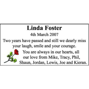 Notice Gallery for FOSTER Linda