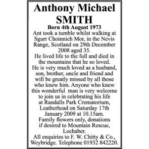 Photo of MICHAEL SMITH Anthony