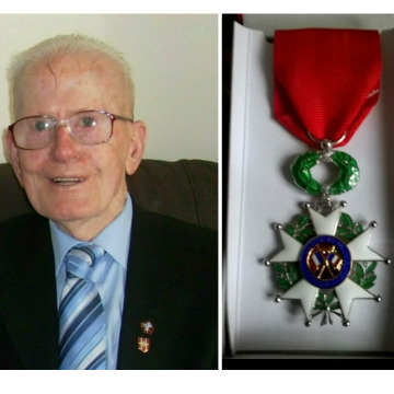 Notice Gallery for EDWARD McKIM Normandy Veteran Awarded Légion d'honneur