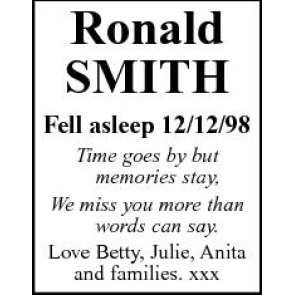Photo of SMITH Ronald
