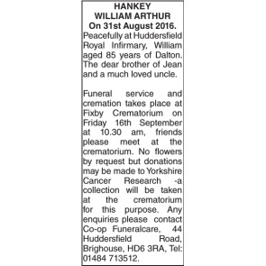 Photo of WILLIAM ARTHUR HANKEY