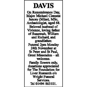 Photo of MAJOR DAVIS