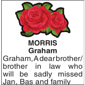 Notice Gallery for MORRIS Graham
