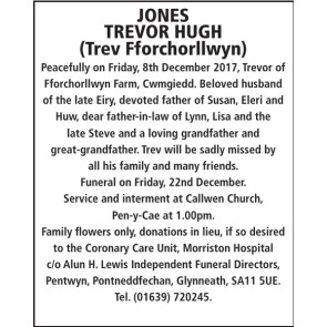 Photo of TREVOR HUGH JONES