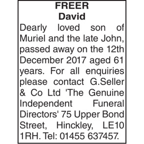 Notice Gallery for Gary SPENCER