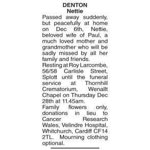 Photo of Nettie DENTON