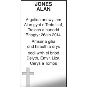 Notice Gallery for ALAN JONES