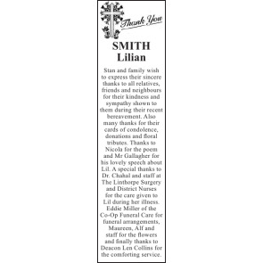 Notice Gallery for Lilian Smith