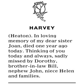 Notice Gallery for HARVEY