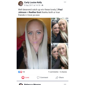Notice Gallery for Carly Louise BENNETT