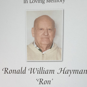 Notice Gallery for Ronald HAYMAN