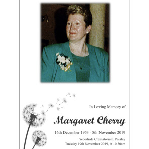 Notice Gallery for Margaret CHERRY