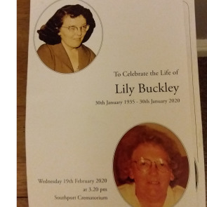 Notice Gallery for Lily BUCKLEY