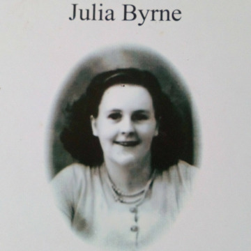 Tribute photo for Julia BYRNE
