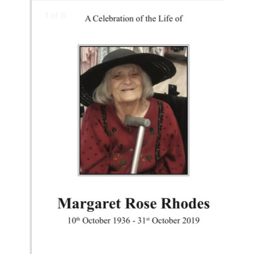 Photo of Margaret Rose RHODES