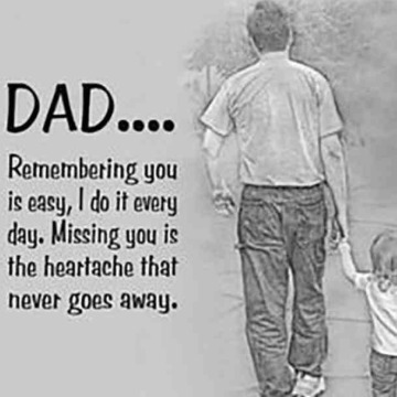 dad passing away quotes from daughter