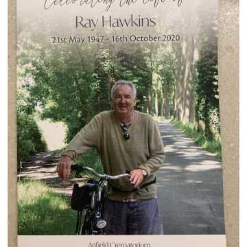 Tribute photo for RAYMOND GEORGE HAWKINS