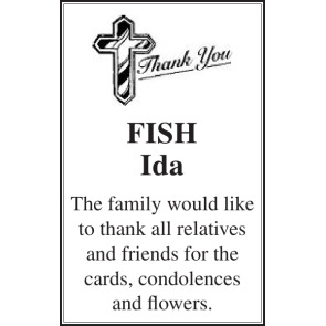 Notice Gallery for IDA FISH