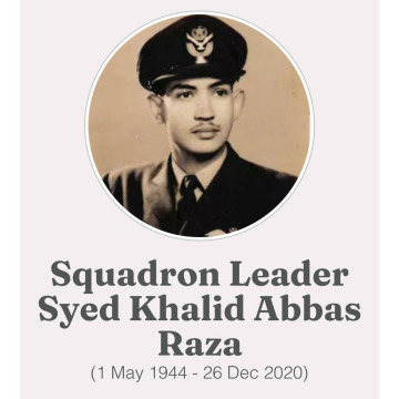 Notice Gallery for Syed Khalid Abbas Raza SQUADRON LEADER