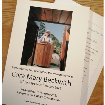 Notice Gallery for CORA BECKWITH