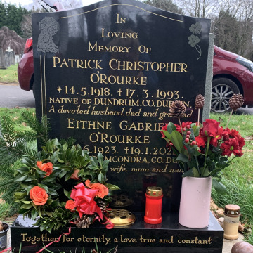 Tribute photo for Eithne Gabriel O'ROURKE (NEE O'BRIEN)