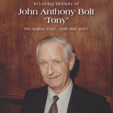 Photo of John Anthony BOLT