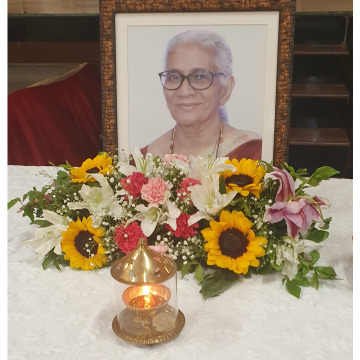 Tribute photo for Mrs. Annakutty KURIAKOSE