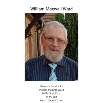 Notice Gallery for William Maxwell WARD