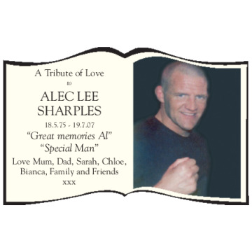 Photo of Alec Lee Sharples