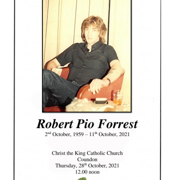 Notice Gallery for Robert FORREST