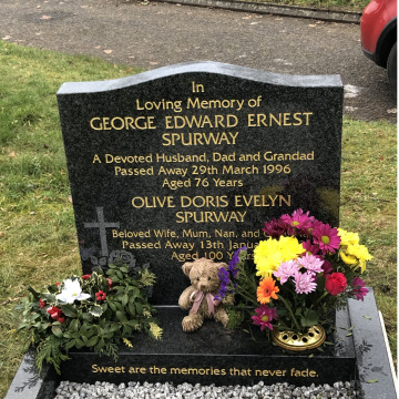 Tribute photo for Olive Doris Evelyn SPURWAY 