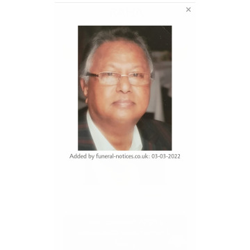 Notice Gallery for Arun RAHA