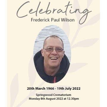 Photo of Frederick Paul WILSON