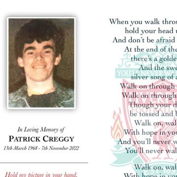 Notice Gallery for Patrick CREGGY