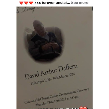 Notice Gallery for David Arthur DAFFERN