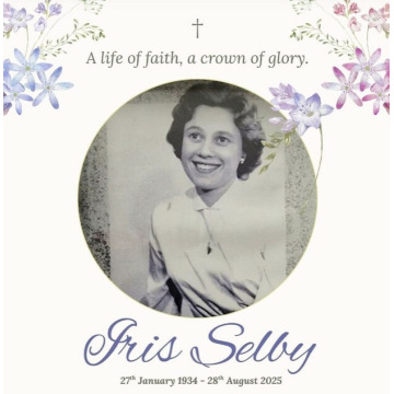 Notice Gallery for Iris SELBY