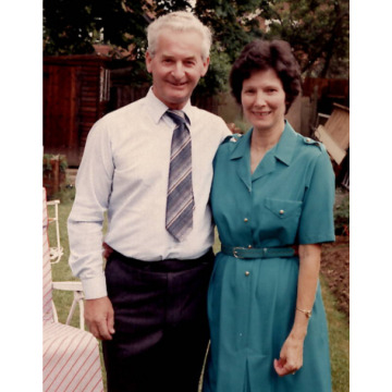 Photo of Edward  'Ted'   & Betty Iris THOMPSON