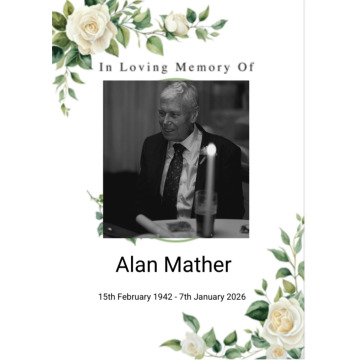 Notice Gallery for Alan MATHER