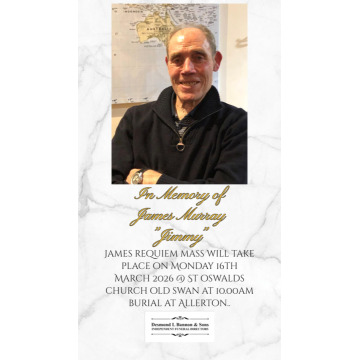 Notice Gallery for James Thomas MURRAY